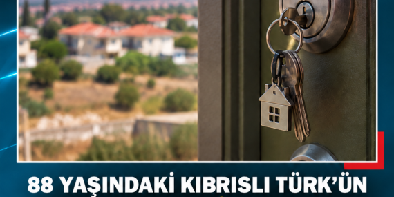 88 YAŞINDAKİ KIBRISLI TÜRK’ÜN MUTLUYAKA’DAKİ ARSALARINI SATMA TALEBİ REDDEDİLDİ