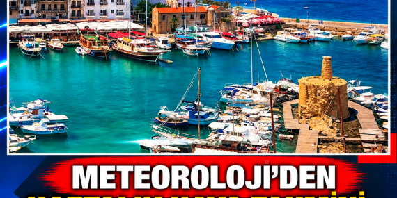 METEOROLOJİ’DEN HAFTALIK HAVA TAHMİNİ: KUVVETLİ RÜZGÂR BEKLENİYOR