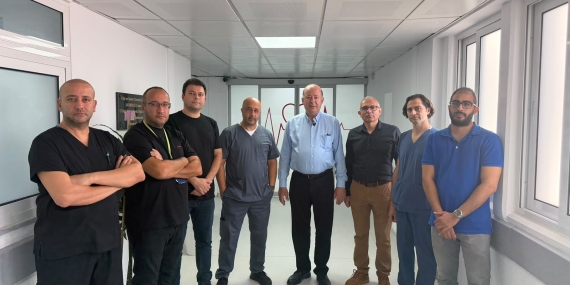 KKTC’DE KALP CERRAHISINDE BIR ILKROBOTIK CERRAHIYLE MITRAL KAPAK AMELIYATI YAPILDI
