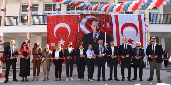 Haspolat Gülen Tüfekçi İlkokulu’nda Yeni Derslik Binaları ve Oyun Parkı Açıldı