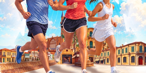 LTB Ülker Lefkoşa Yarı Maratonu için LTB önünde kayıt noktası oluşturulacak