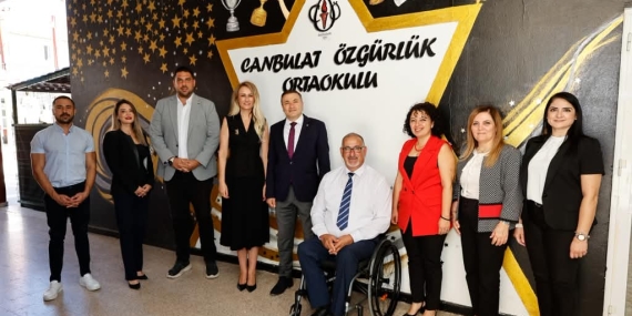 NİLDEN BEKTAŞ ERHÜRMAN, ENGELLİ BİREYLER İÇİN OKULLARDA YAPILAN DÜZENLEMELERİ İNCELEDİ