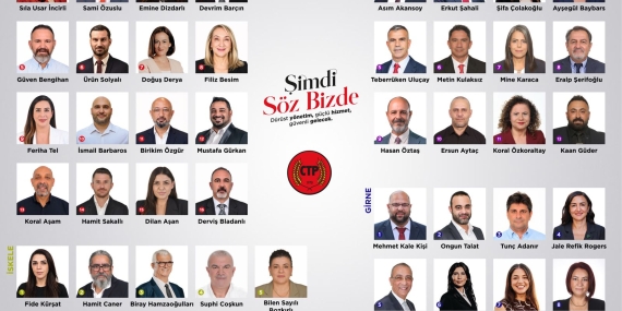 CTP’NİN 6 ARALIK GENEL SEÇİMLERİ MİLLETVEKİLİ ADAY LİSTESİ BELLİ OLDU
