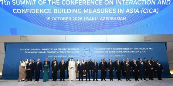 TÜRKİYE DIŞİŞLERİ BAKANI HAKAN FİDAN, BAKÜ’DE DÜZENLENEN CICA 7. ZİRVESİ’NE KATILDI