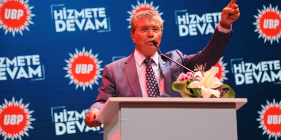 UBP KONTENJAN ADAYLARINI AÇIKLADIÜSTEL GİRNE’DE BİRİNCİ SIRADAN ADAY GÖSTERİLDİ