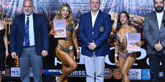VÜCUT GELİŞTİRME MİLLİ TAKIM SPORCULARINDAN MAKEDONYA’DA ÇİFTE ŞAMPİYONLUK