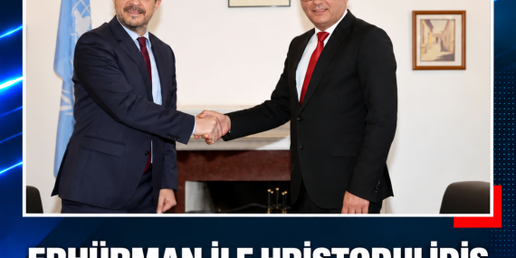 ERHÜRMAN İLE HRİSTODULİDİS 13 EKİM’DE ARA BÖLGEDE GÖRÜŞECEK