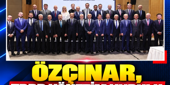 ÖZÇINAR, TDBB YÖNETİM KURULU TOPLANTISINA KATILDI