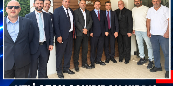 VELİ OZAN ÇAKIR’DAN KIBRIS TÜRK SPOR YAZARLARI DERNEĞİ’NE ZİYARET