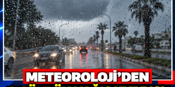 METEOROLOJİ’DEN 3 GÜNLÜK YAĞIŞ UYARISI: SAĞANAK VE GÖK GÜRÜLTÜSÜ BEKLENİYOR