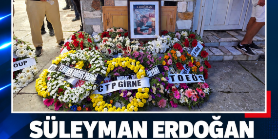 SÜLEYMAN ERDOĞAN ESENTEPE’DE SON YOLCULUĞUNA UĞURLANDI