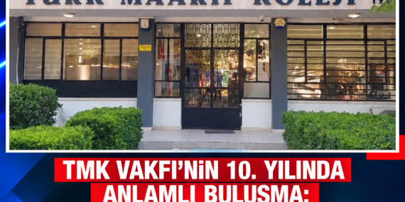 TMK VAKFI’NIN 10. YILINDA ANLAMLI BULUŞMA: “TMK’LIYIZ” PROJESİ TANITILACAK
