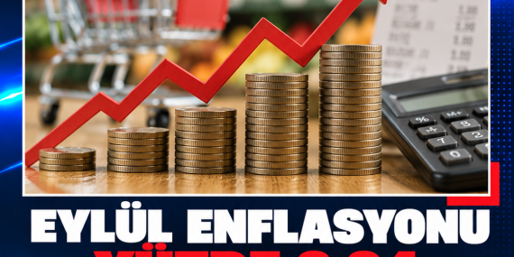 EYLÜL ENFLASYONU YÜZDE 3,34: YILLIK ARTIŞ YÜZDE 35,02 OLDU
