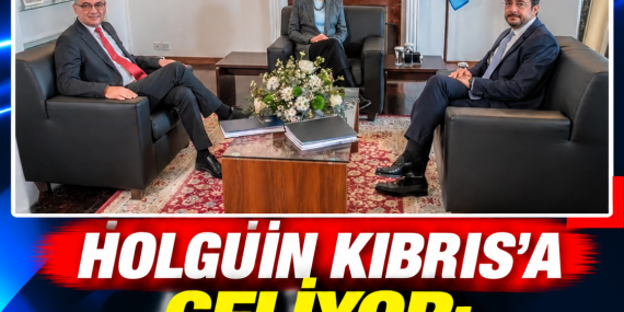 HOLGUİN KIBRIS’A GELİYOR: GÖZLER 9 KASIM’DAKİ ÜÇLÜ GÖRÜŞMEDE