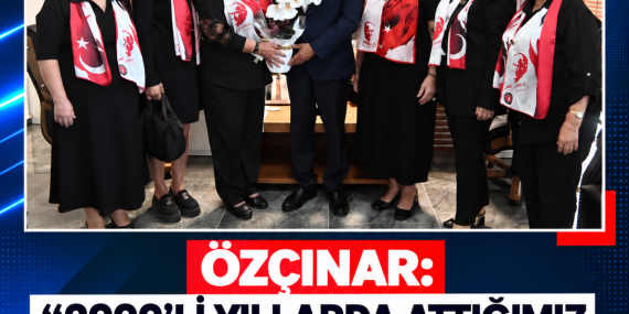 ÖZÇINAR: “2000’Lİ YILLARDA ATTIĞIMIZ KANALİZASYON ADIMI GELİŞİMİN ÖNÜNÜ AÇTI”