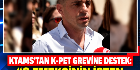 KTAMS’TAN K-PET GREVİNE DESTEK: “9 EMEKÇİNİN İŞTEN DURDURULMASI KABUL EDİLEMEZ”