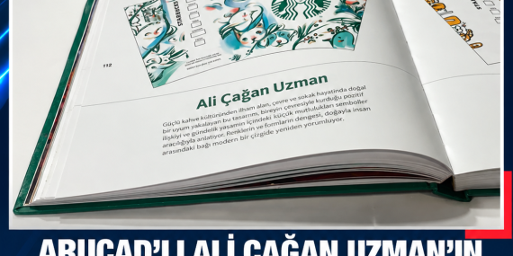 ARUCAD’LI ALİ ÇAĞAN UZMAN’IN TASARIMI STARBUCKS “CUP DESIGN CALL” KİTABINDA YER ALDI