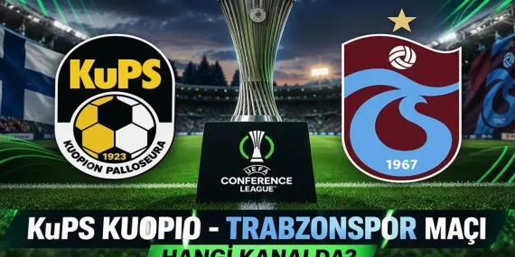 KUPS KUOPİO – TRABZONSPOR MAÇI NE ZAMAN, Saat Kaçta, Hangi Kanalda? Trabzonspor UEFA Konferans Ligi Mesaisine Başlıyor: Bordo-Mavililer Konferans Ligi’nde 3 Puan Peşinde