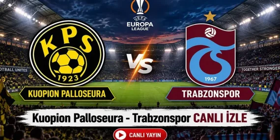 KUOPİON PALLOSEURA – TRABZONSPOR CANLI İZLE