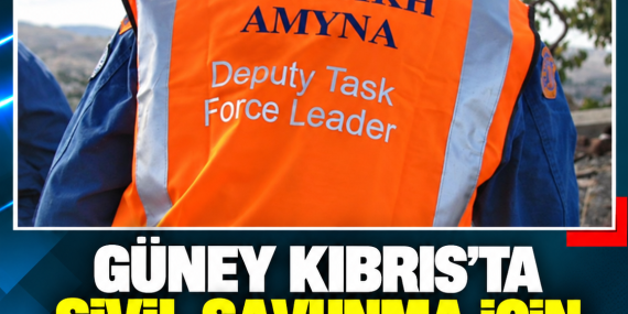 GÜNEY KIBRIS’TA SİVİL SAVUNMA İÇİN 2 YIL ZORUNLU GÖREV ÇAĞRISI