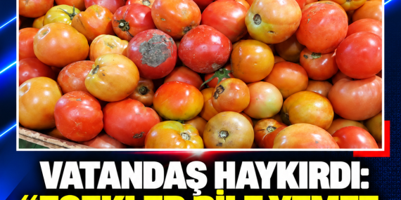 VATANDAŞ HAYKIRDI: “EŞEKLER BİLE YEMEZ, HALK BUNA MAHKÛM EDİLİYOR”