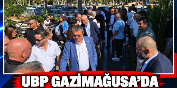 UBP GAZİMAĞUSA’DA ADAY SIRALAMA KURALARI ÇEKİLDİ