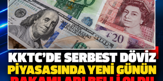 SERBEST PİYASADA DÖVİZ KURLARI BELLİ OLDU