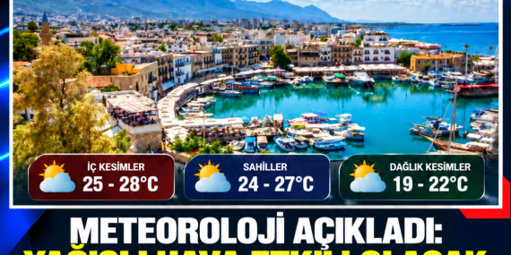 METEOROLOJİ AÇIKLADI: YAĞIŞLI HAVA ETKİLİ OLACAK