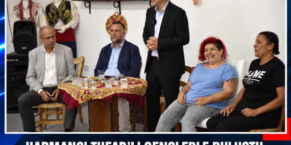 HARMANCI TUFAD’LI GENÇLERLE BULUŞTU: “LEFKOŞA’NIN KAYBETTİĞİ DEĞERLERİ DAYANIŞMAYLA YENİDEN KAZANDIK”