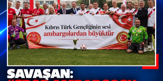 SAVAŞAN: “SPOR AMBARGOSU SİYASİ BİR ARAÇ OLMAKTAN ÇIKARILMALI”