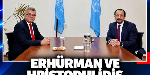 ERHÜRMAN VE HRİSTODULİDİS BUGÜN ARA BÖLGEDE GÖRÜŞECEK