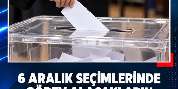 6 ARALIK SEÇİMLERİNDE GÖREV ALACAKLARIN ÜCRETLERİ AÇIKLANDI