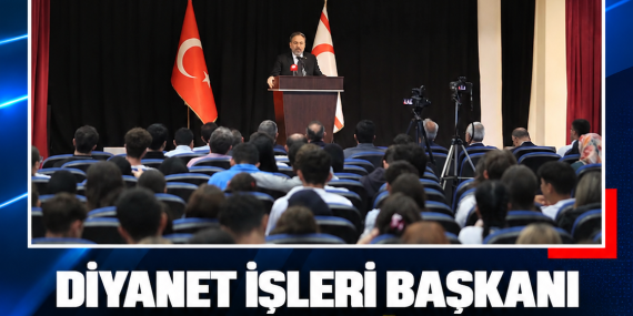 DİYANET İŞLERİ BAŞKANI ARPAGUŞ’TAN HALA SULTAN İLAHİYAT KOLEJİ’NE ZİYARET