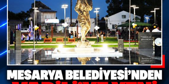 MESARYA BELEDİYESİ’NDEN VADİLİ’YE YENİ SOSYAL YAŞAM ALAN