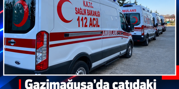 Gazimağusa’da çatıdaki su deposu düştü: Bir kişi hayatını kaybetti