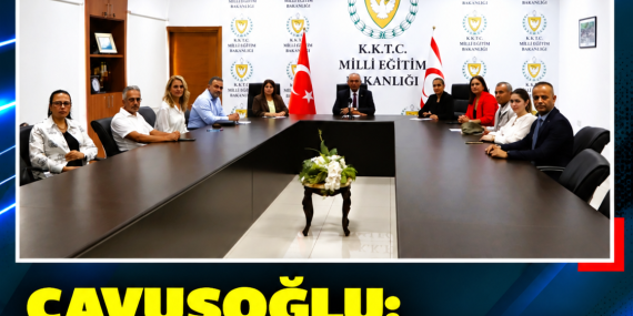 ÇAVUŞOĞLU: “GENÇLERİ GELECEĞİN MESLEKLERİNE HAZIRLAYACAĞIZ”