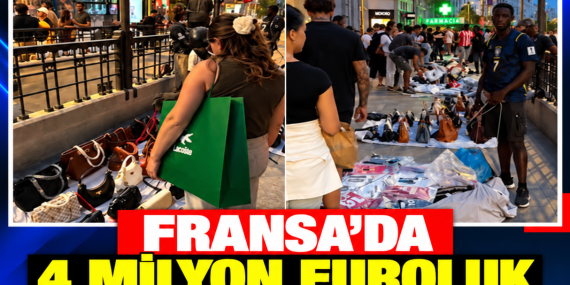 FRANSA’DA 4 MİLYON EUROLUK YAĞMA: ÇALINAN LÜKS ÜRÜNLER SATIŞA ÇIKARILDI