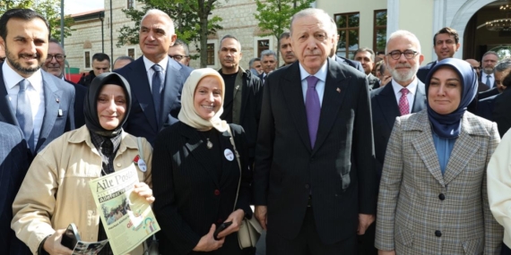 Cumhurbaşkanı Erdoğan AileFest’i ziyaret etti