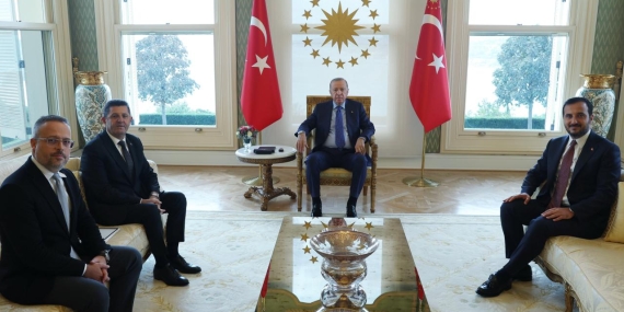 Cumhurbaşkanı Erdoğan’ın kabulleri