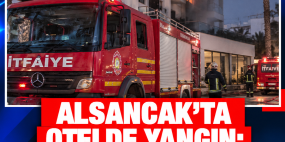 ALSANCAK’TA OTELDE YANGIN: TELEFON ŞARJ ALETİ AŞIRI ISINDI