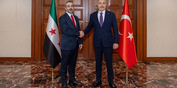 Bakan Fidan Suriyeli mevkidaşı ile görüştü