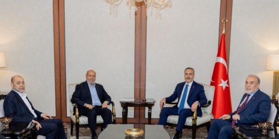 Bakan Fidan, Hamas heyetiyle görüştü
