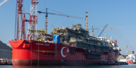 Mavi Vatan’da tarihi gün: Osman Gazi görev yerine uğurlandı